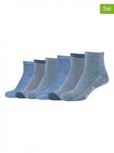 Mustang Набор из 6 пар: синие носки