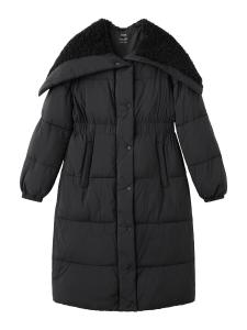 Зимнее пальто MANGO SHEARLIN, Black