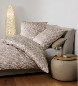 Комплект постельного белья Janine Design Mako-Satin Moments 98121, бежевый, размер 155x220+80x80 Original Janine