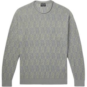 GIORGIO ARMANI AMANI FW24 джемпер мужской темно-серый