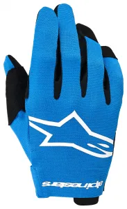 Детские радарные перчатки Alpinestars, синий/белый