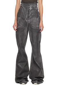 Rick Owens Drkshdw Серые конкордансы, грязь, болан, джинсы