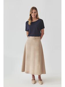 Длинные юбка TATUUM, бежевый