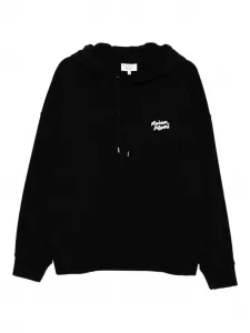 Худи с принтом Maison Kitsuné, черный