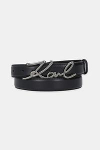 Ремень K/SIGNATURE Karl Lagerfeld, черный