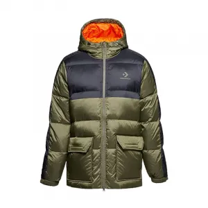 Converse Мужская пуховая куртка травянисто-зеленого цвета, Grass Green