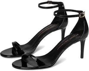 Туфли Stuart Weitzman Nudist Ii Sandal 75, черный