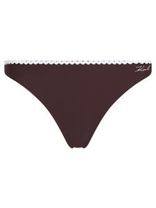 Плавки бикини Karl Lagerfeld, темно-коричневый