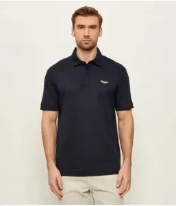 Поло C-Parris 248 Boss x Aston Martin regular fit Boss, темно-синий