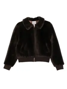 Куртка на молнии Erika Cavallini, коричневый