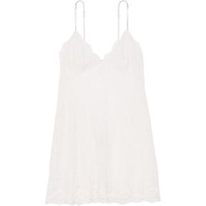 Сексуальный ночной комплект Victoria's Secret женский кокосовый белый