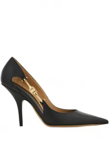 Лакированные туфли-лодочки Ferragamo, черный