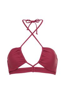 Верх бикини LSCN by LASCANA Gina, фиолетовый