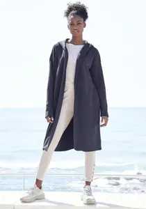 Толстовка H.I.S с капюшоном, свободного кроя, костюм для отдыха, синий