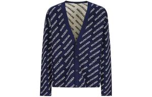 Трикотаж мужской темно-синий Balenciaga, синий