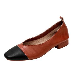 JIUXINGDAO Женские красные повседневные туфли, цвет Red