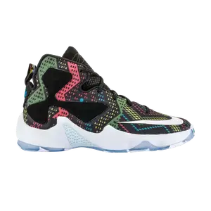 Кроссовки Nike LeBron 13 GS 'BHM', разноцветный