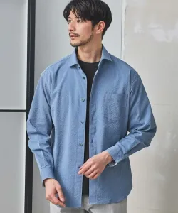 Рубашка с широким воротником и шайбой Union Station, цвет Dark Blue