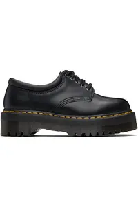 Dr. Martens Черные кожаные повседневные дерби на платформе 8053