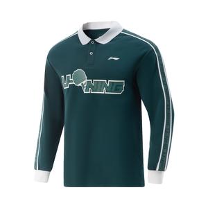 LINING Футболка для настольного тенниса Unisex Reef Green