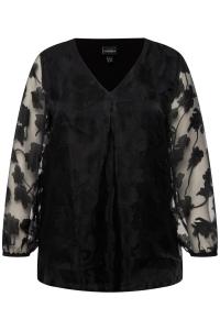 Блуза Ulla Popken, черный