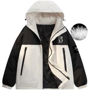 Paddington Bears Унисекс пуховик, Ivory White (Hooded)