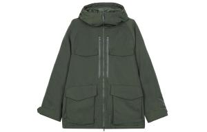 Мужской пуховик UNIQLO White Mountaineering Hybrid, 58 темно-зеленый