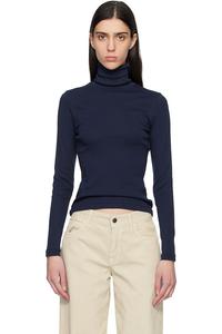 Водолазка Дина Flore Flore, темно-синий