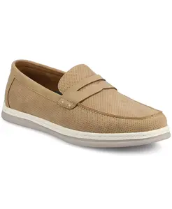 Мужские повседневные гибкие пенни-лоферы Brantley Vance Co., коричневый/бежевый