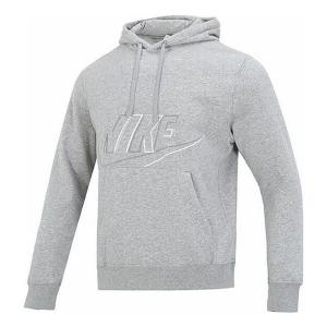 Толстовка Nike Big Logo Hoodie 'Grey', серый