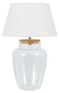 Настольная лампа Riess-Ambiente CLASSICO, белый - лен - 50 x 75 x 50 см
