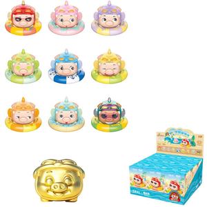 Слепая коробка Vacation Piggy Hero Mystery Boxes, одиночная/полный набор 9 шт JAKI