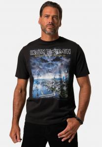Футболка с принтом IRON MAIDEN CHRISTMAS SHORT SLEEVE JP1880, черный