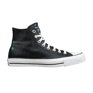 Кроссовки Converse Stussy x Chuck Taylor All Star Hi 'Black', черный