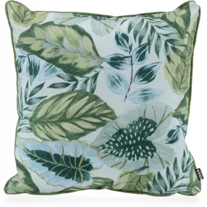 Декоративная подушка Tropical, наволочка с наполнителем, 1 шт. H.O.C.K., Aquablau, lindgrün + gemustert