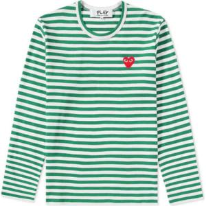 CDG Play Футболка мужская зеленая