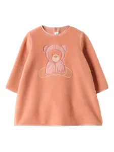 Флисовое платье Il Gufo, оранжевый