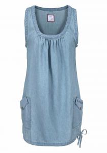 Платье KangaROOS Dress, светло-голубой