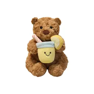 Плюшевая кукла Coconut Fun Lemon Bear высотой 22см/32см Bitter purchase