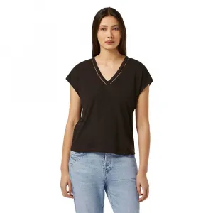 Футболка Scotch & Soda U9A00648T short sleeve v neck, черный