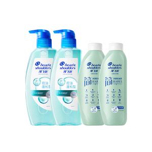 Шампунь для контроля жира и объема увлажняющий очищающий 670г*2+400г*2 Head&shoulders