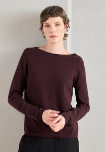 Джемпер Marc O'Polo LONGSLEEVE ROUND NECK, Black Cherry/Bordeaux