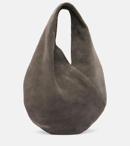 Мини-сумка через плечо из замши Ora Aesther Ekme, Stone