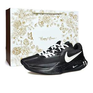 Кроссовки баскетбольные низкие мужские Precision 6 Uncle Drew с амортизацией и улучшенным сцеплением Nike, черный