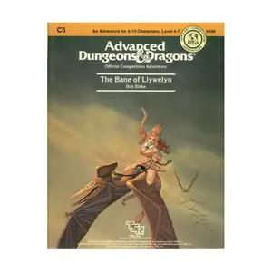 Модуль Bane of Llywelyn, Advanced Dungeons & Dragons (1st Edition) - Modules & Adventures - C Series