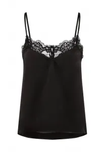 Верхняя часть пижамы Lascana, Schwarz