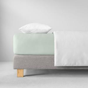 Простыня Estella трикотажная стрейч цвет нефрит размер 100х200 см