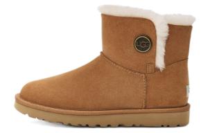 Угги женские UGG Mini Bailey Snaps, коричневый