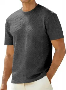 Мужская классическая футболка Casual Stretch с коротким рукавом