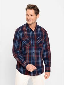 Рубашка с длинными рукавами в темно-синюю клетку WITT WEIDEN